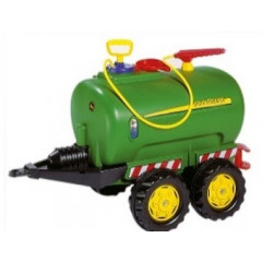 Large Stable Barrel Trailer inlcuding pump with sprayer. Two Axle Trailer. Age 3 - 10 Years.